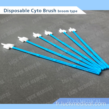 Brosse cervicale jetable